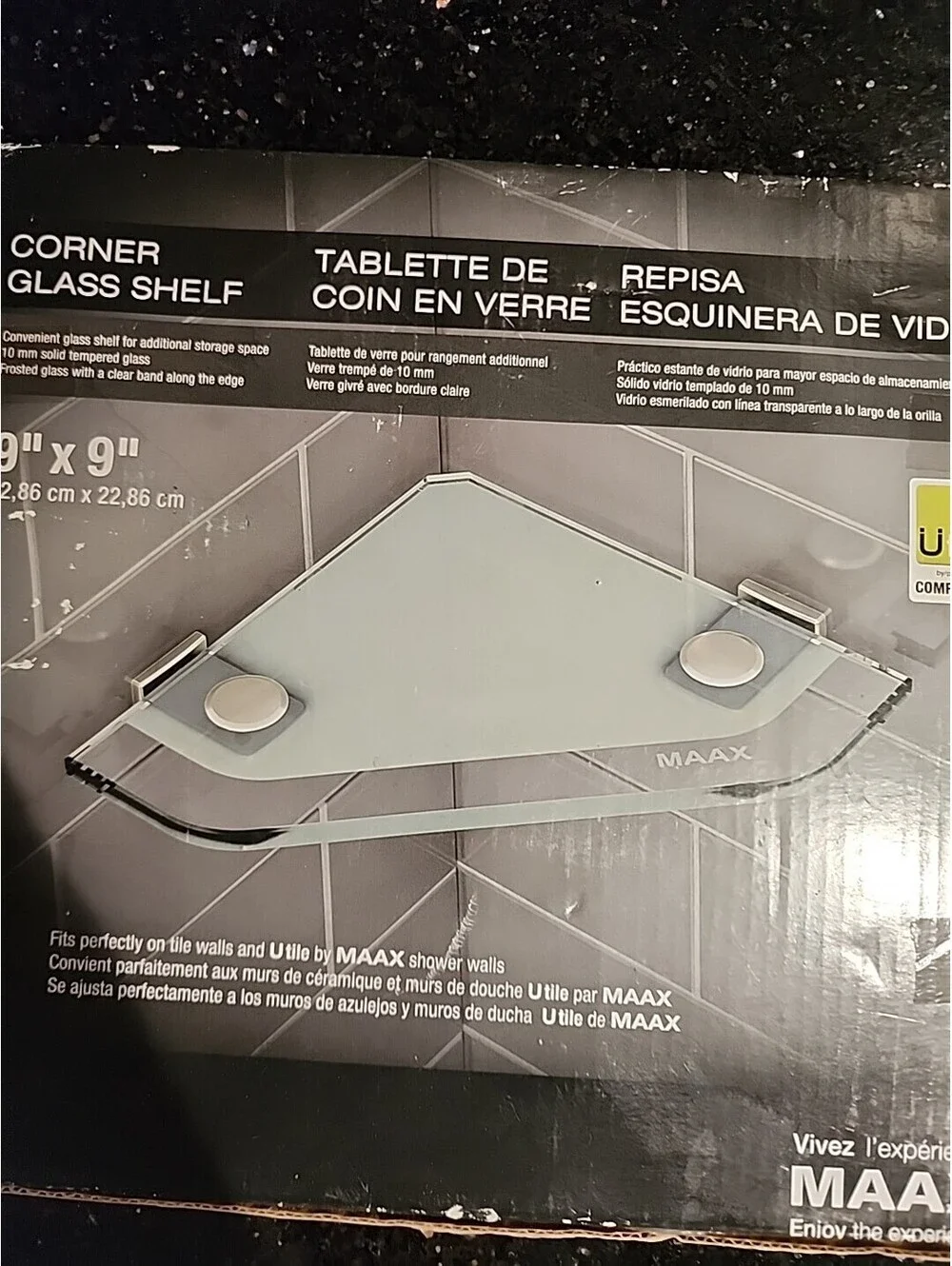 MAAX 10060311 Shower Shelf 9